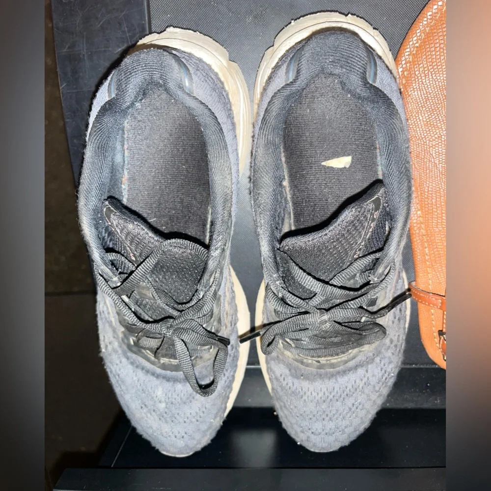 Brooks Anthem 4 Black Lace Up Mid Top Running Sneaker Women's Size 8.5 M - Picture 4 of 6